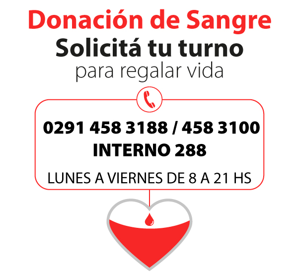 Nueva información para donar sangre.